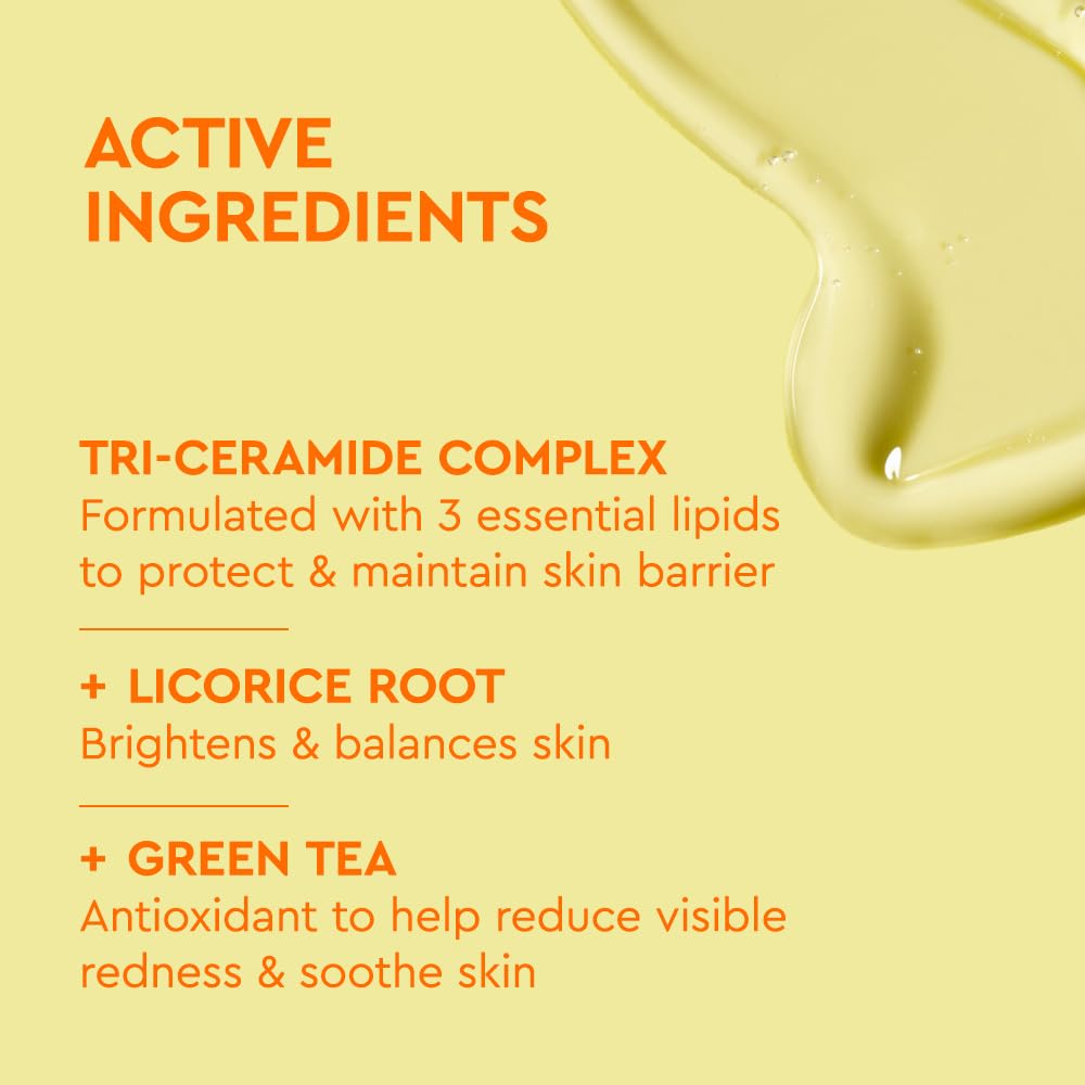 BYOMA ceramidas antioxidantes con regaliz y té verde para nutrición y luminosidad.