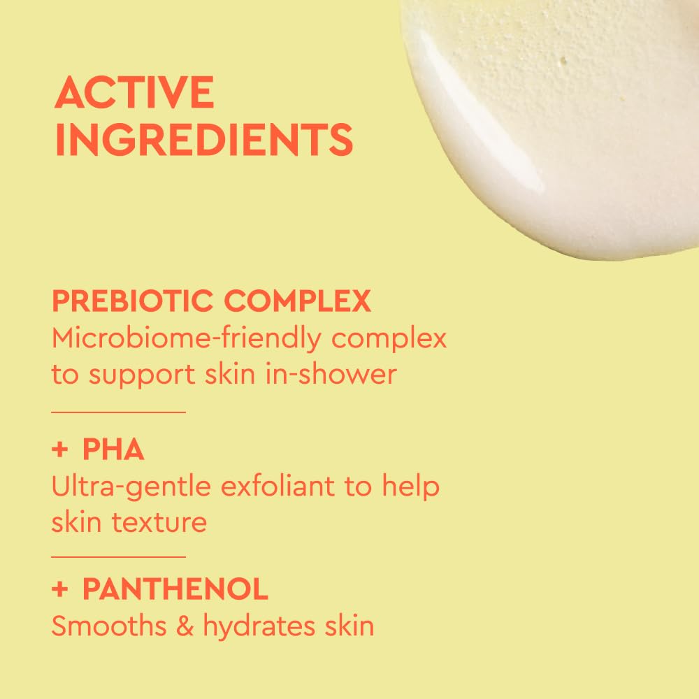 BYOMA exfoliante corporal panthenol hidrata y calma irritaciones leves