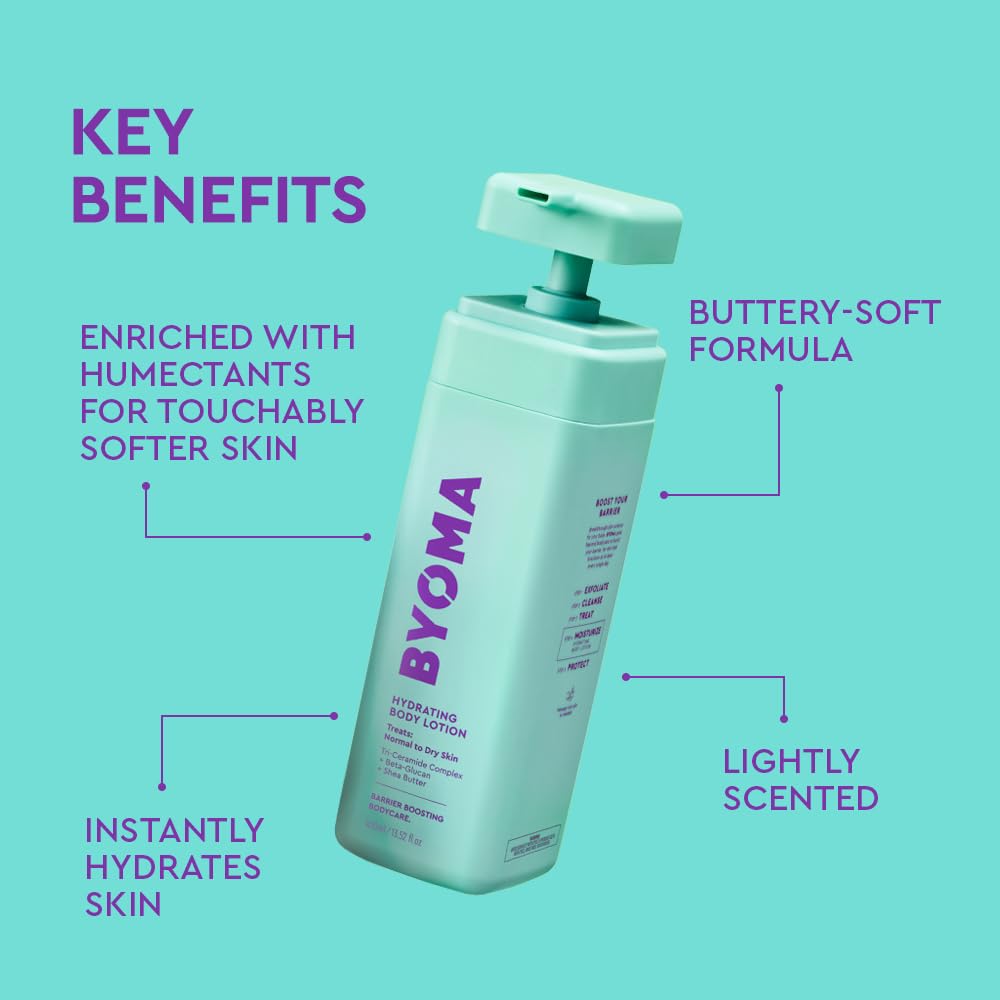 BYOMA manteca de karité y beta-glucano para piel nutrida.