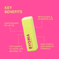 BYOMA Liptide Lip Oil: aceites de aguacate y tamanu para hidratación profunda