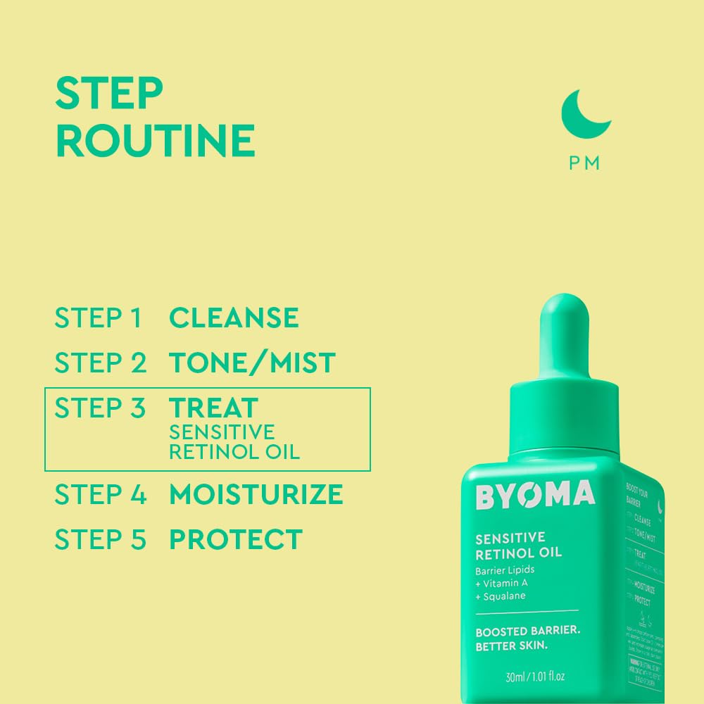 BYOMA Probado dermatológicamente, apto para uso diario en piel sensible.