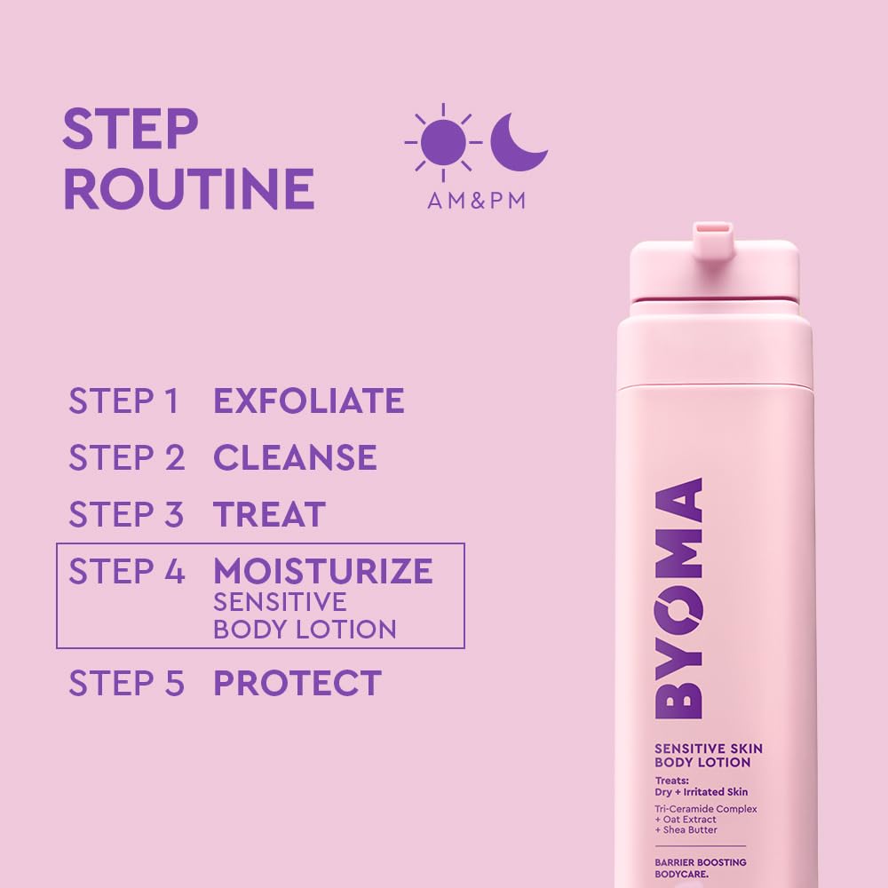 BYOMA fórmula sin alcohol y sin fragancia, apta para piel sensible