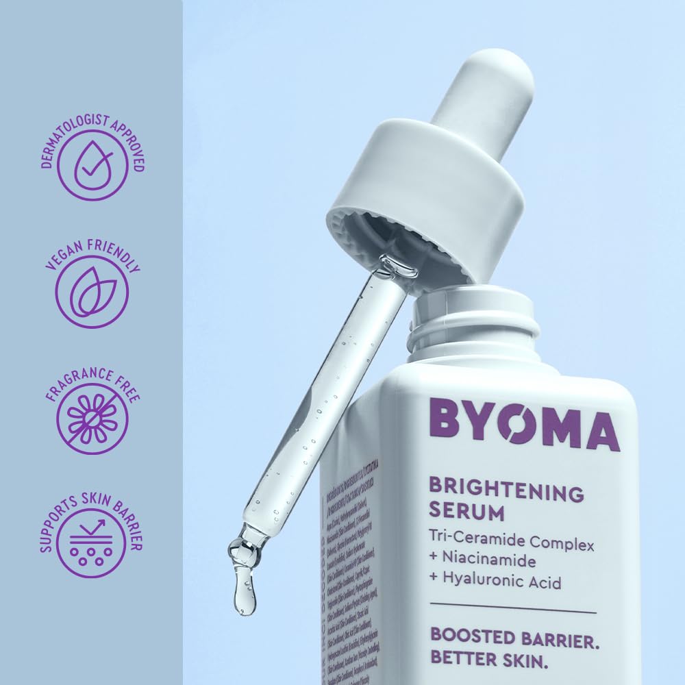 BYOMA Serum ceramidas y niacinamida reparan la barrera y mejoran la textura