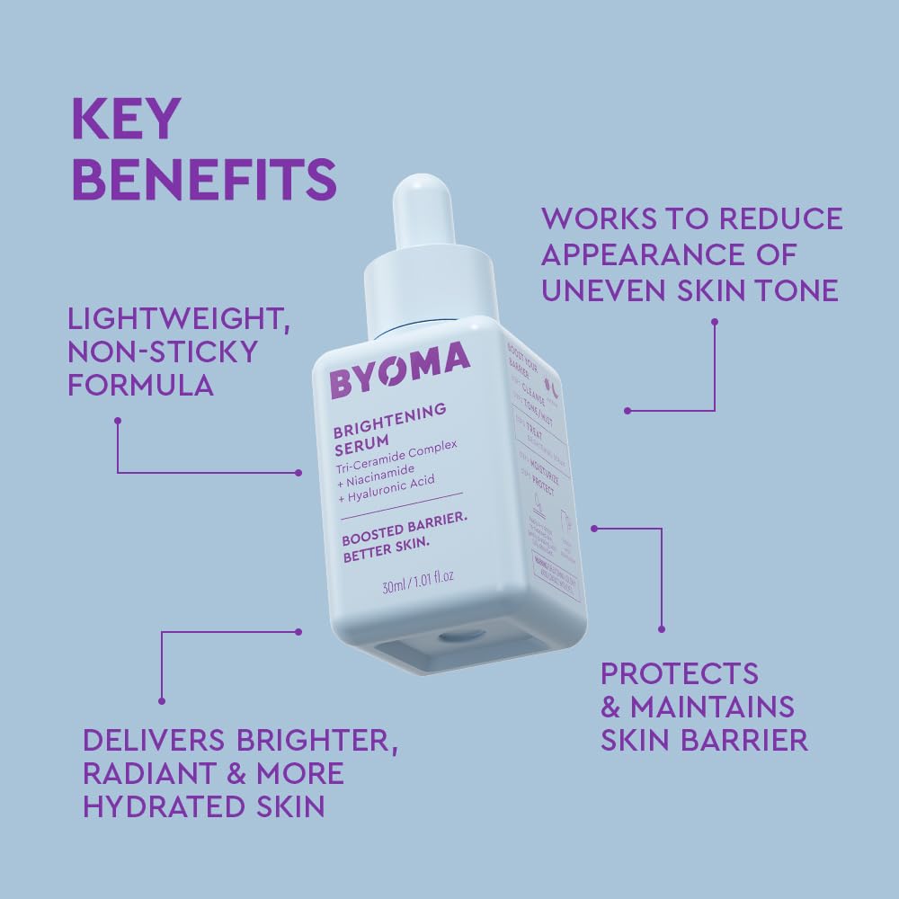 BYOMA Serum tono uniforme para piel más luminosa y equilibrada