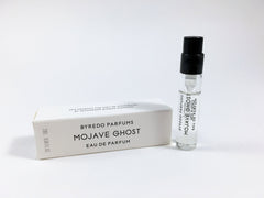Byredo Mojave Ghost sample spray for trial fragrance discovery.