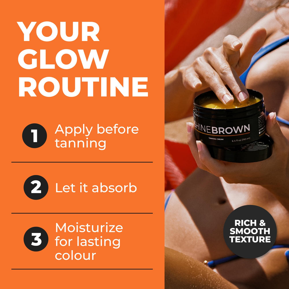 BYROKKKO Shine Brown water-resistant formula stays on through sweat and water