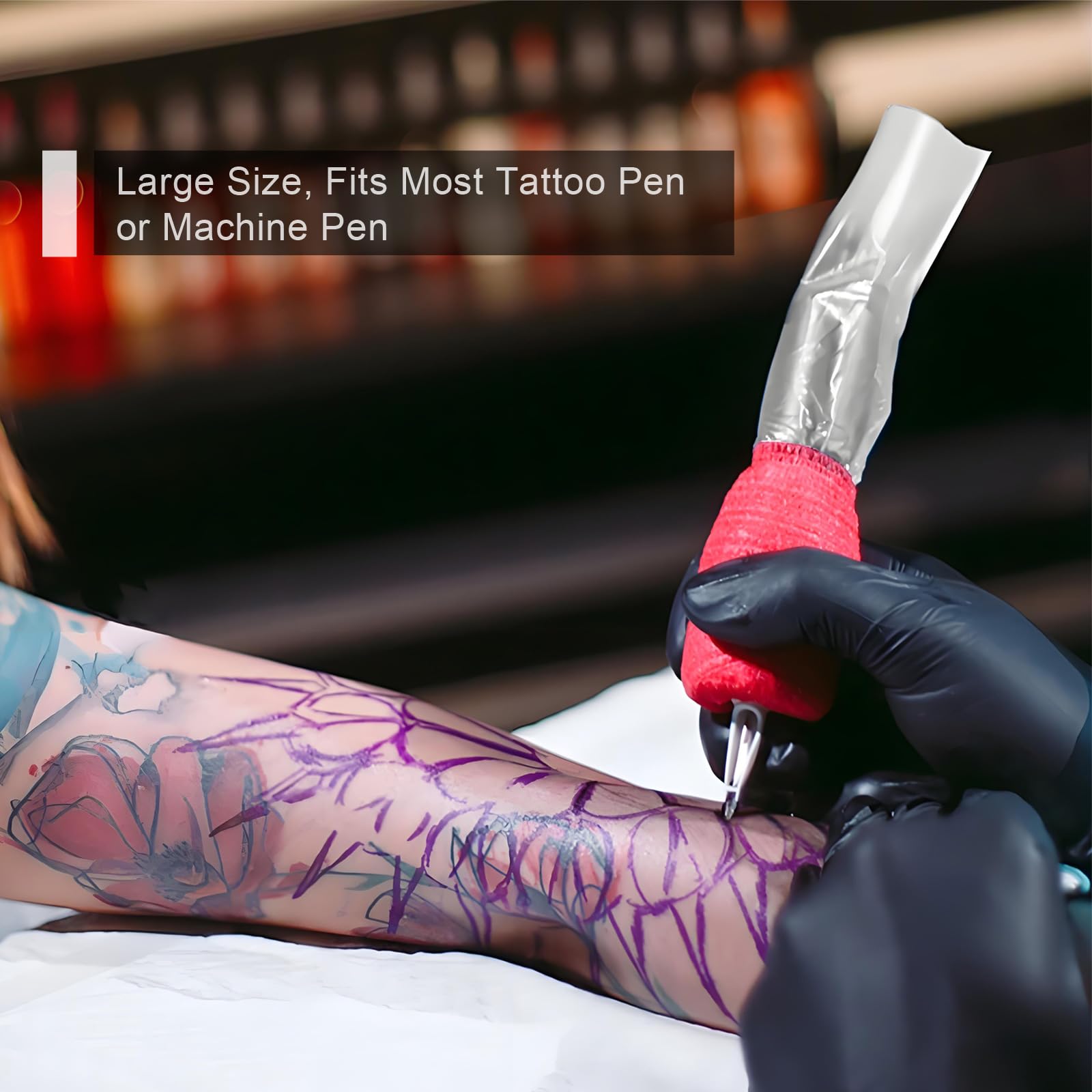 Bysiter accesorios para tatuaje limpios e higiénicos para tu kit.