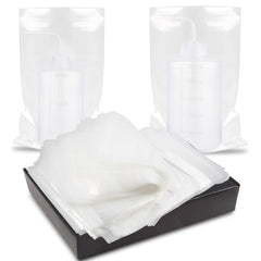 Bysiter bolsas para botellas de tatuaje transparentes para ver líquidos con claridad