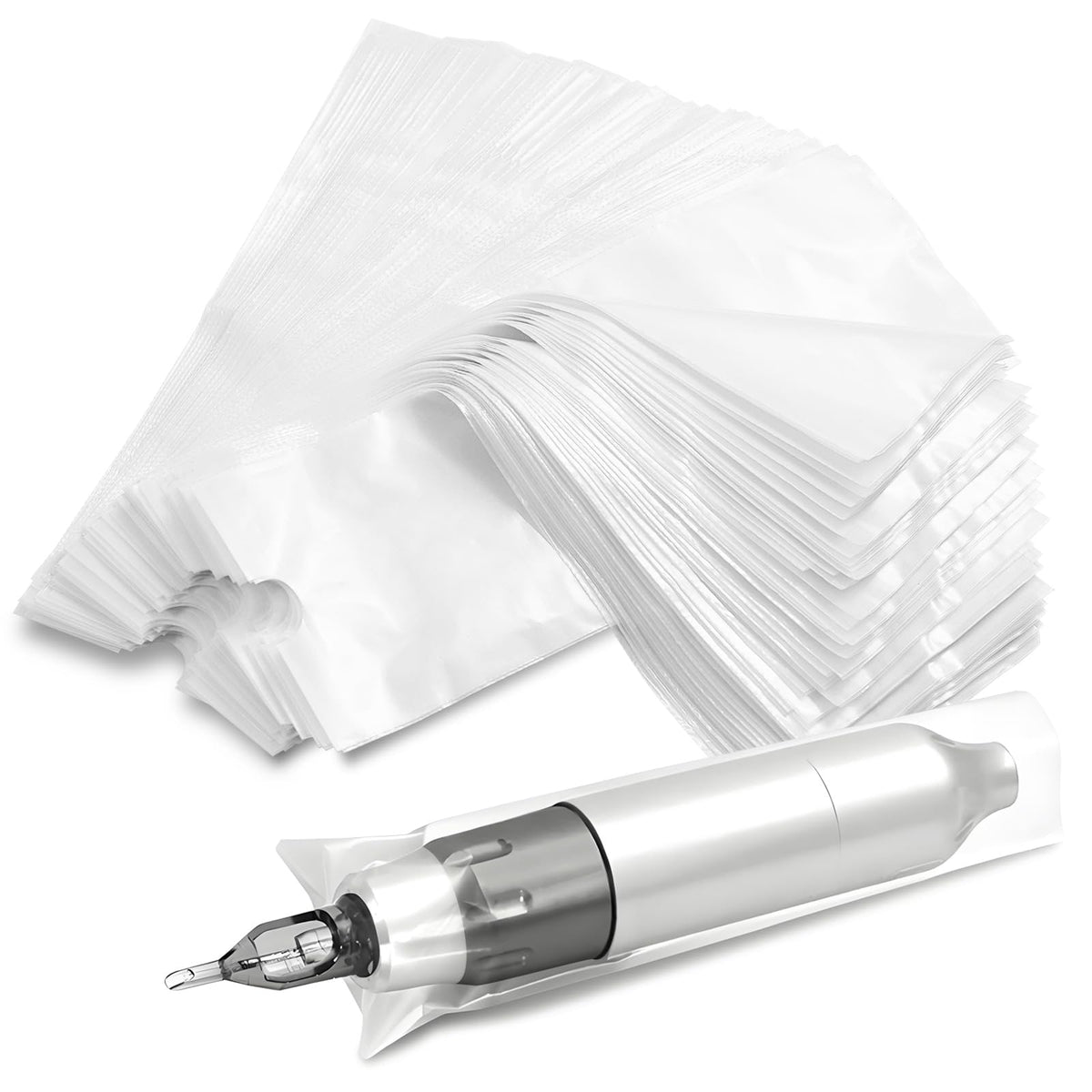 Bysiter cubiertas para máquina tatuaje de tamaño grande protegen durante sesiones.