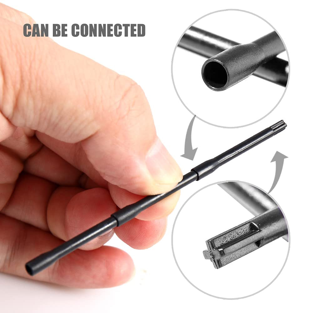Bysiter disposable mixing sticks minimize cross-contamination and simplify cleanup.