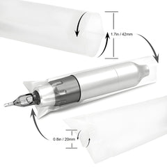 Bysiter envolturas claras para máquina de tatuaje facilitan la visibilidad.