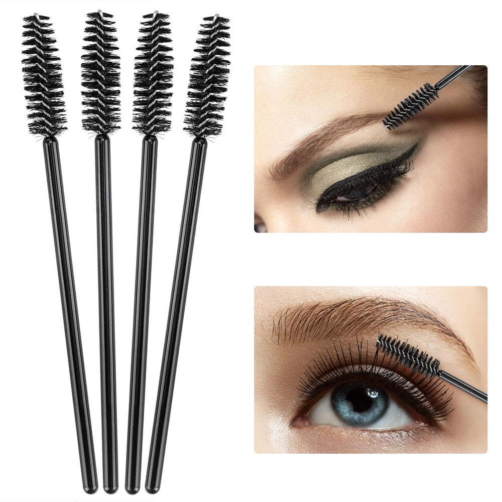 BTYMS brow brush applicator spoolie for grooming brows and mascara separation.