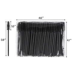 BTYMS spoolie wand with bristle tips for clump-free lash extensions.