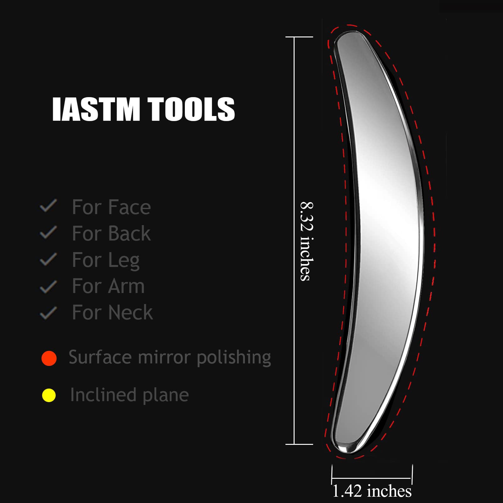 BYYDDIY scraper tool suitable for calves and legs