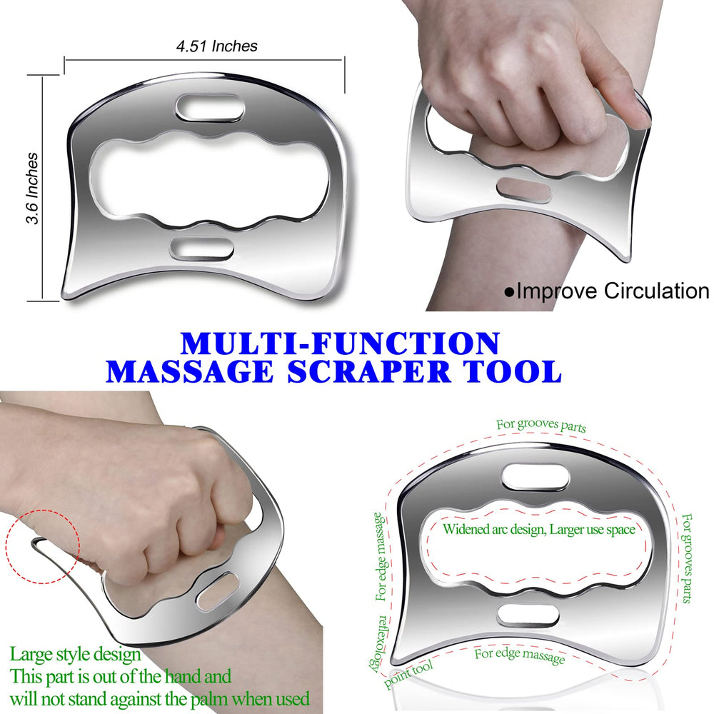 BYYDDIY massage scraper for face, arms, neck and chest