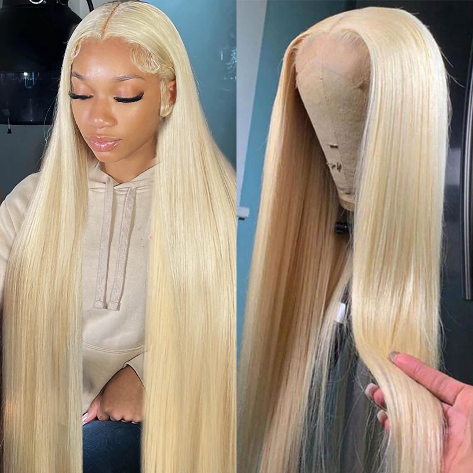 BZN 613 13x6 lace-front wig with baby hairs for realistic front.