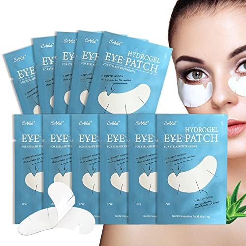 Almohadillas gel bajo ojos de C. ARTIST con empaque individual para uso profesional