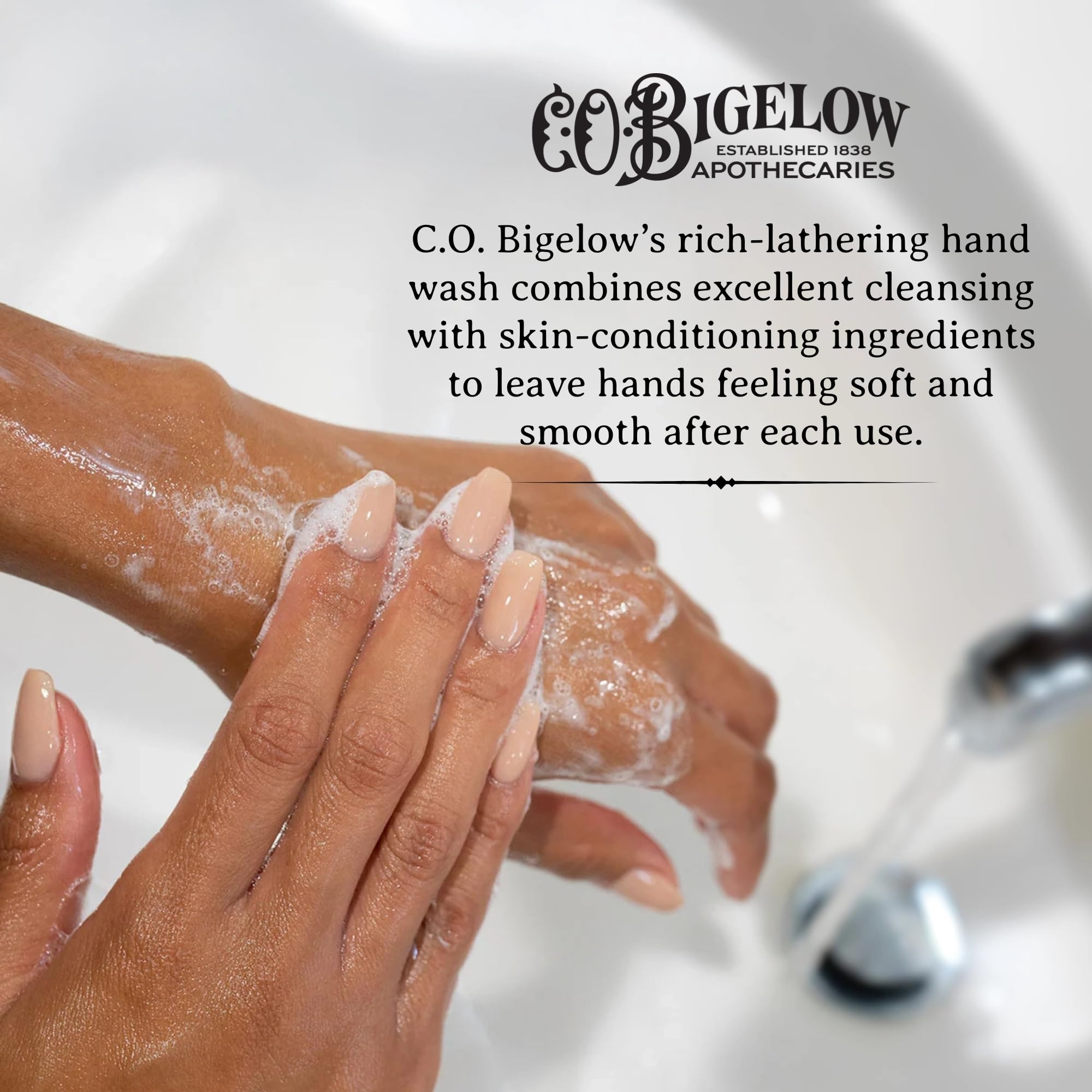 Jabón Bergamot de C. O. Bigelow con manteca de karité hidrata la piel.