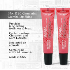 C.O. Bigelow cinnamint lip shine trio bulk pack for on-the-go hydration