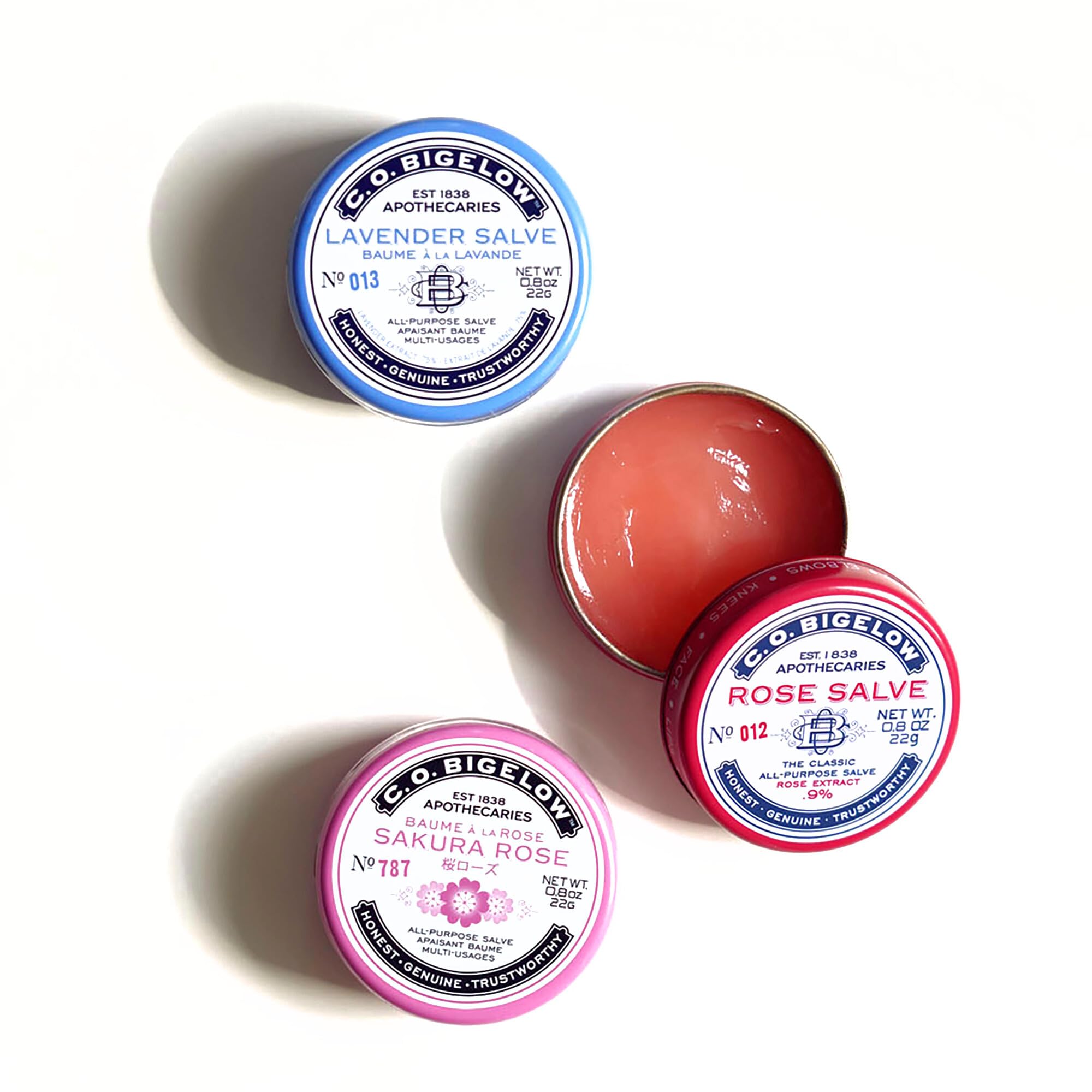 Cruelty-free, USA-made, paraben-free C.O. Bigelow products.