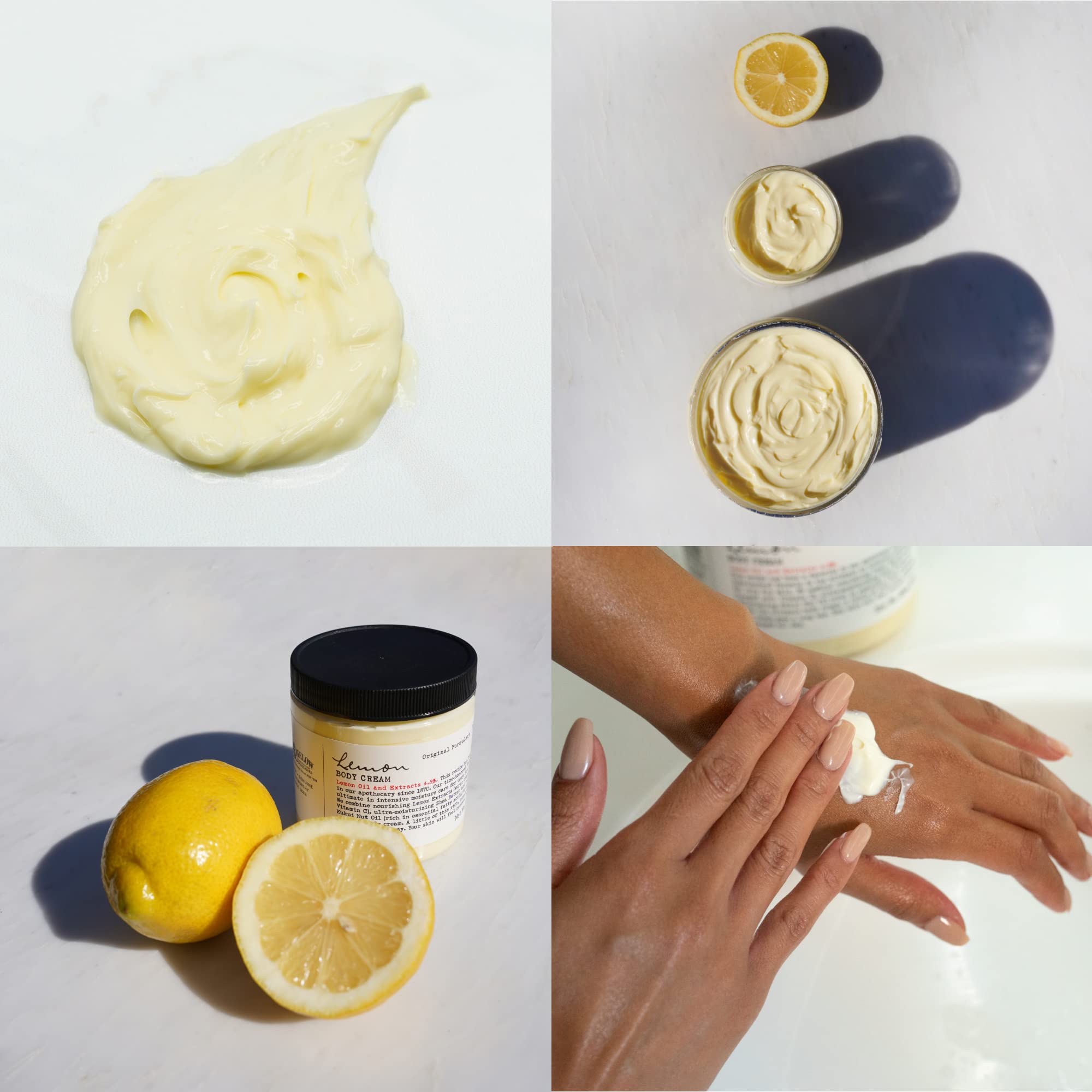 Care tips for elbows, knees, and hands with C.O. Bigelow Lemon Body Cream