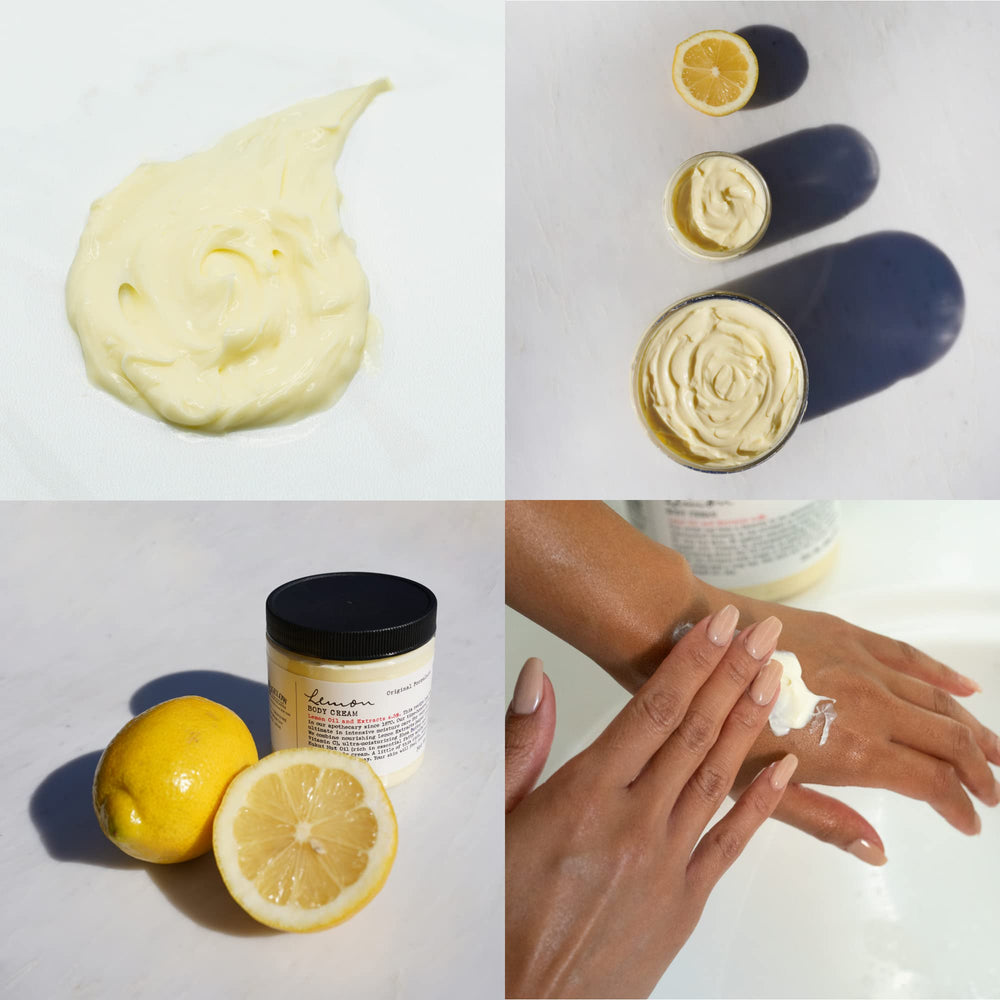 Care tips for elbows, knees, and hands with C.O. Bigelow Lemon Body Cream