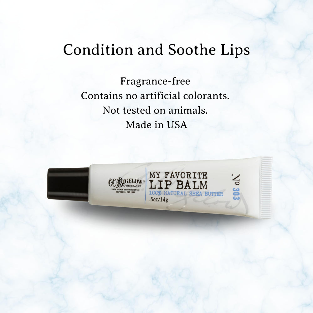 Slanted tip applicator glides balm for easy daily use