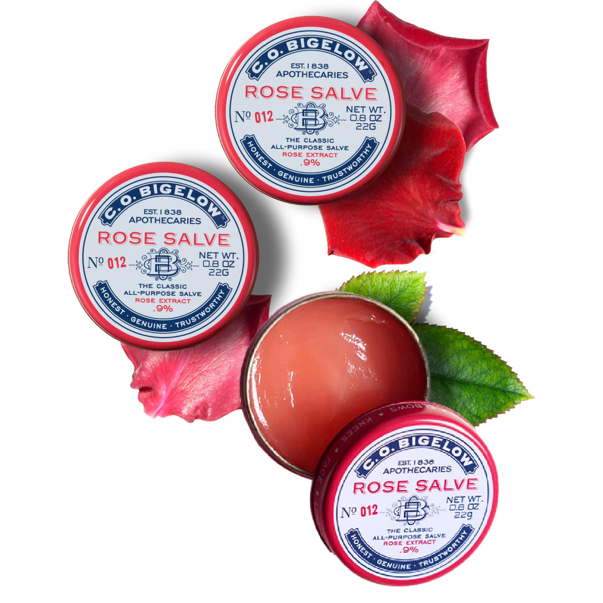 C.O. Bigelow Rose Salve offers a subtle fragrance.
