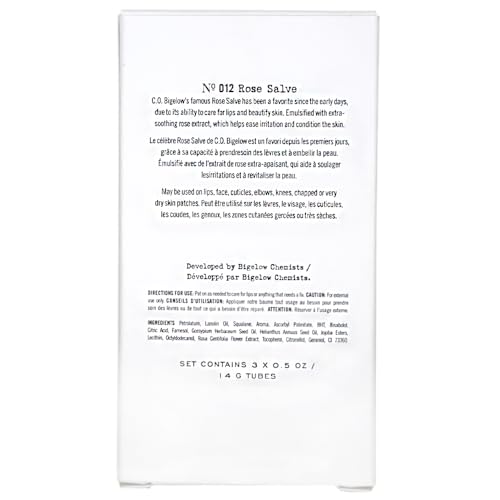 C.O. Bigelow Rose Salve Tubes gift-friendly set for skincare lovers.