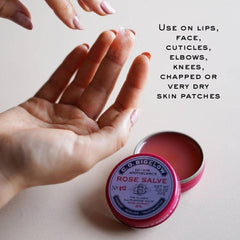 C.O. Bigelow Sakura Rose salve tin nourishes lips and cuticles.