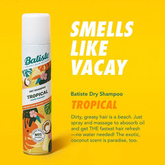Batiste Tropical aporta cuerpo y textura al cabello.