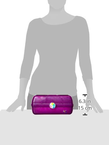 Divided tray in Caboodles On-The-Go Girl helps organize essentials