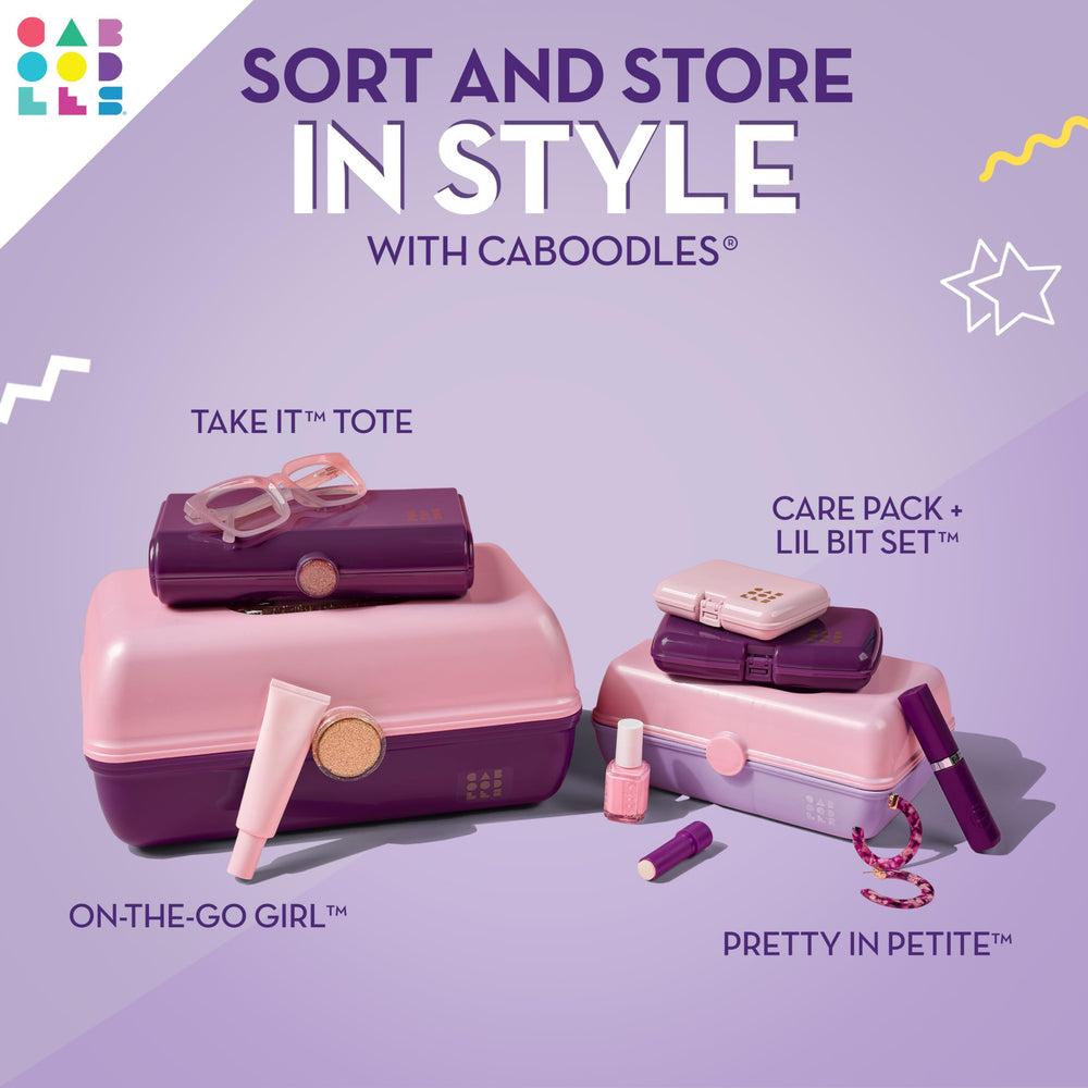 Durable hard plastic for lasting on-the-go use.