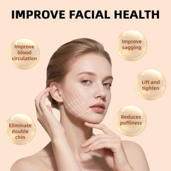 CACRTY contour brush targets cheekbones for gentle lymph drainage
