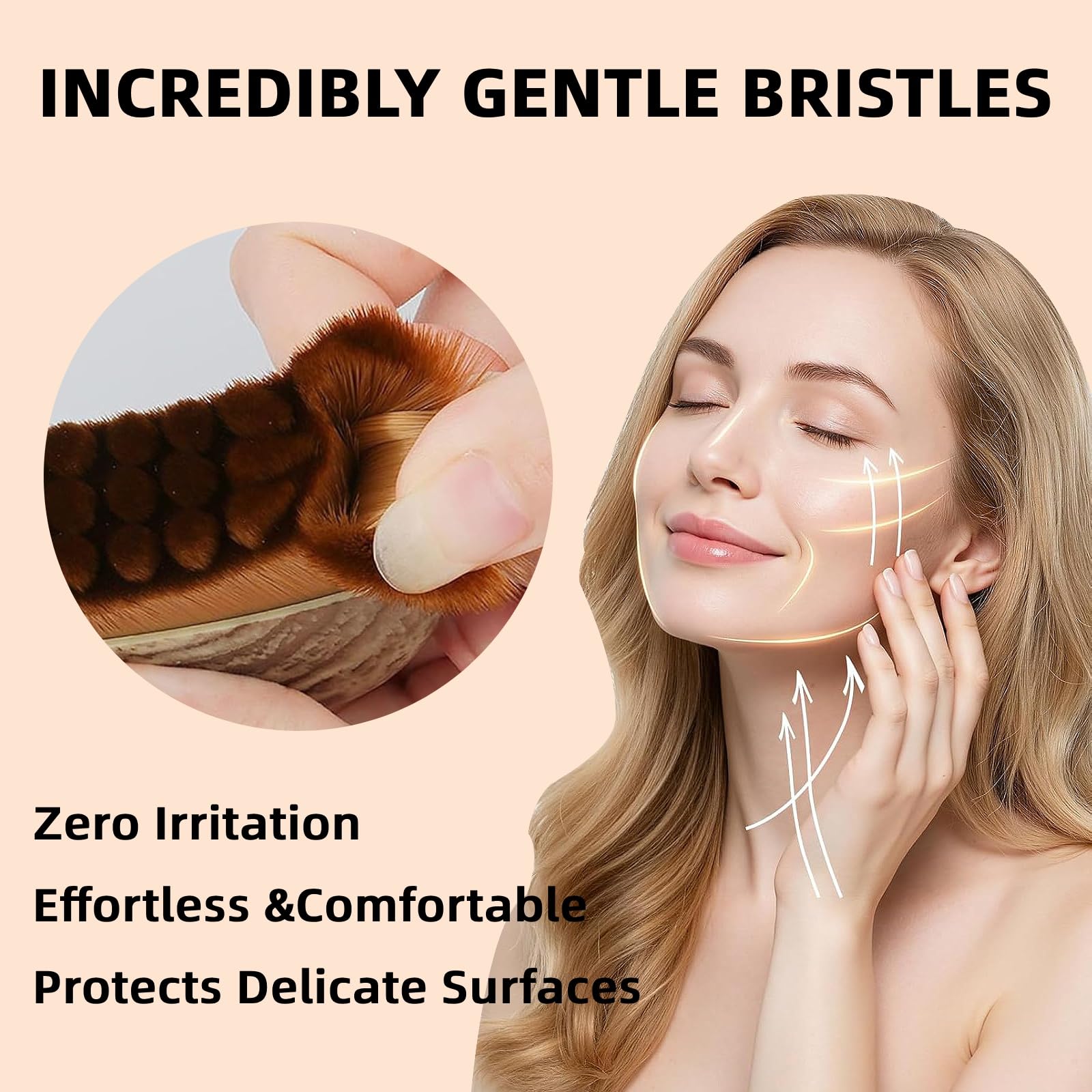 CACRTY contour brush is travel-friendly and compact for on-the-go routines