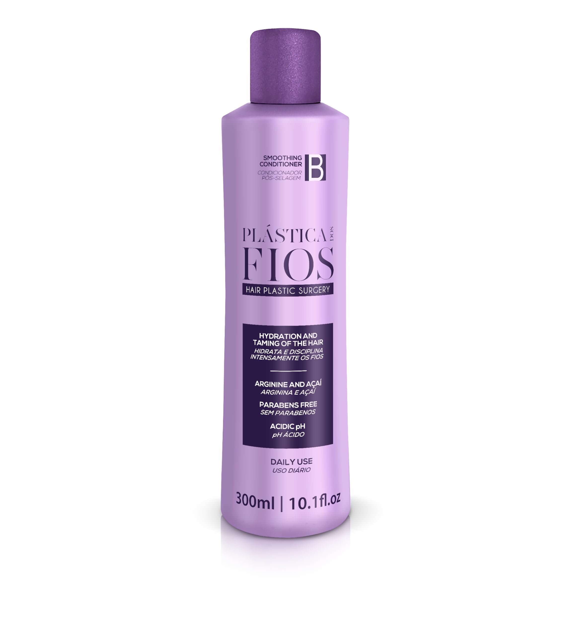 CADIVEU Plastica Dos Fios set packaging reveals four-step smoothing routine