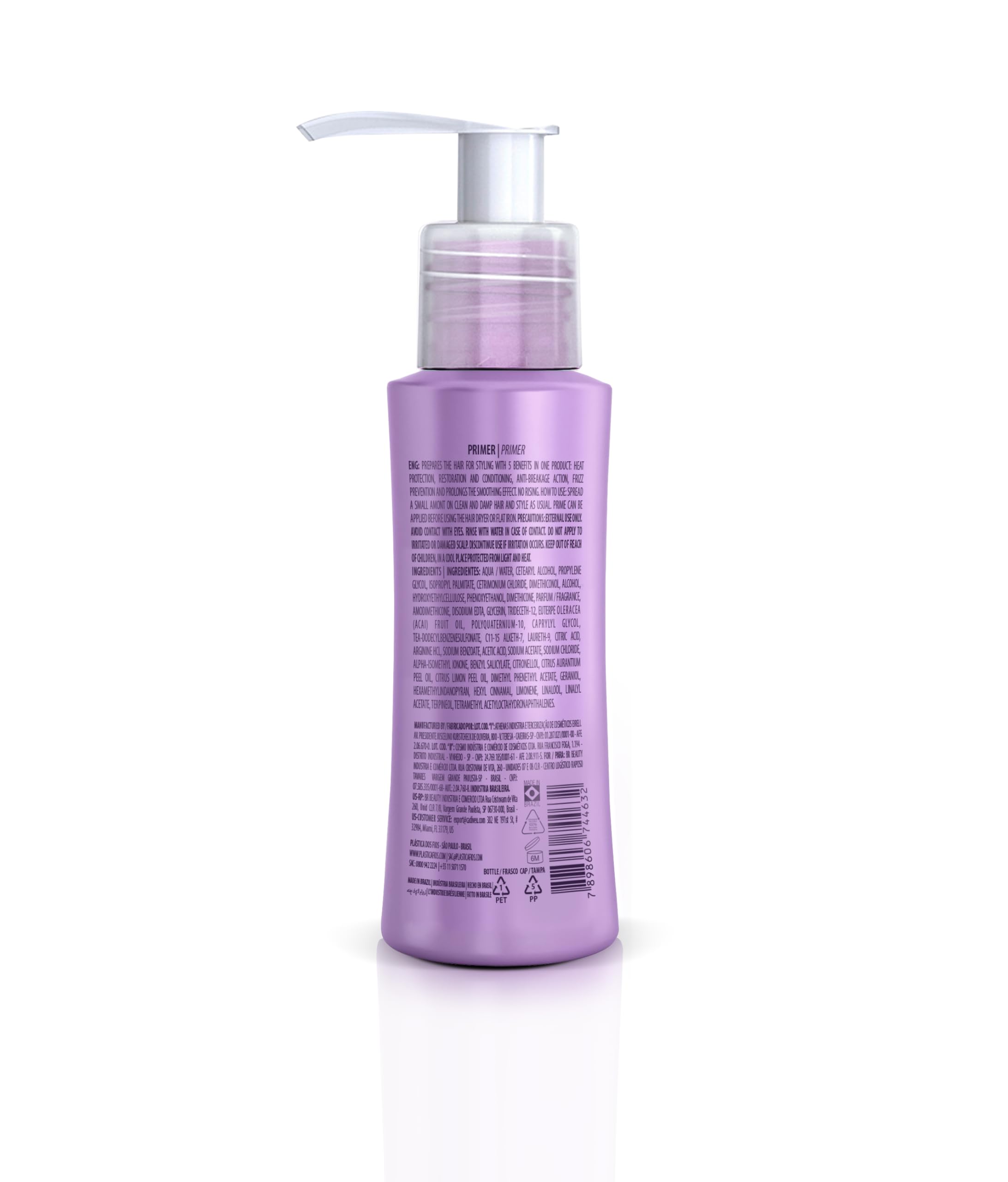 CADIVEU Plastica Dos Fios wet hair applying the routine in shower