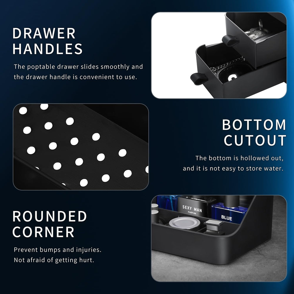 CADRSLES Cologne Organizer waterproof surface easy to wipe clean