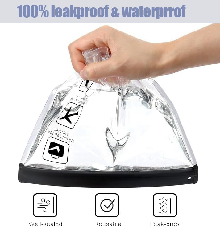 Caija-H quart-size bag ideal for airport security checks.