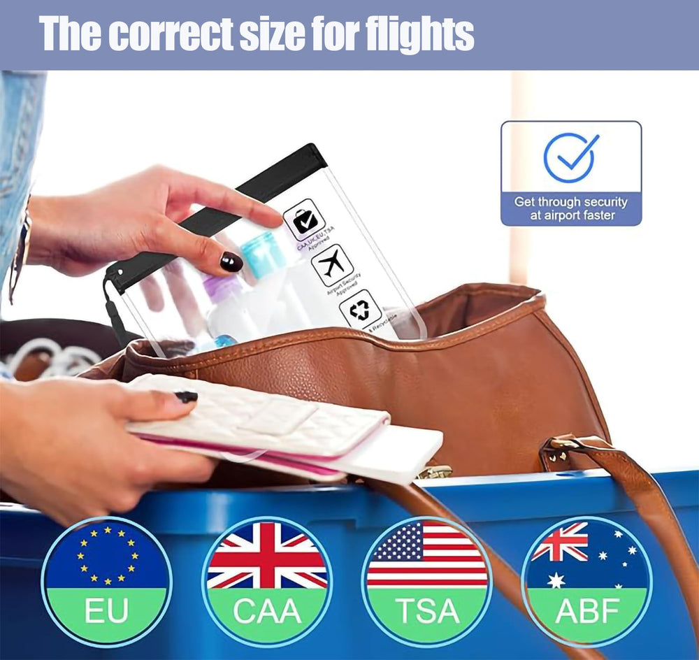 Caija-H durable travel bag case used for toiletries and accessories.