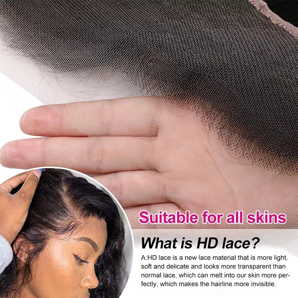 Caijuxing body wave frontal with baby hair delivers a soft, seamless finish.