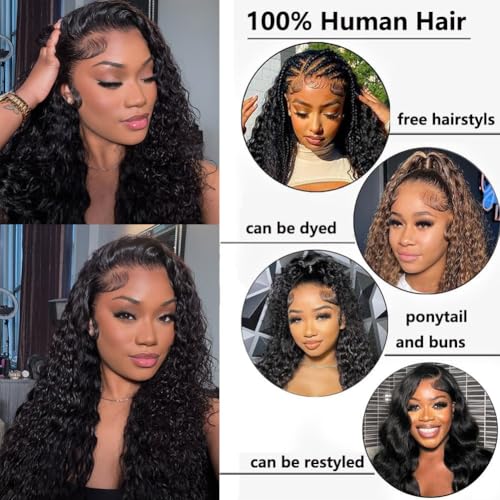 Caijuxing pre-plucked natural hairline with baby hairs for realistic look