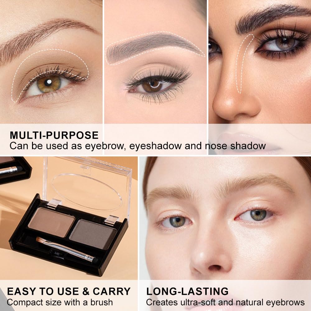 Aplicación natural con CAKAILA para cejas más definidas.