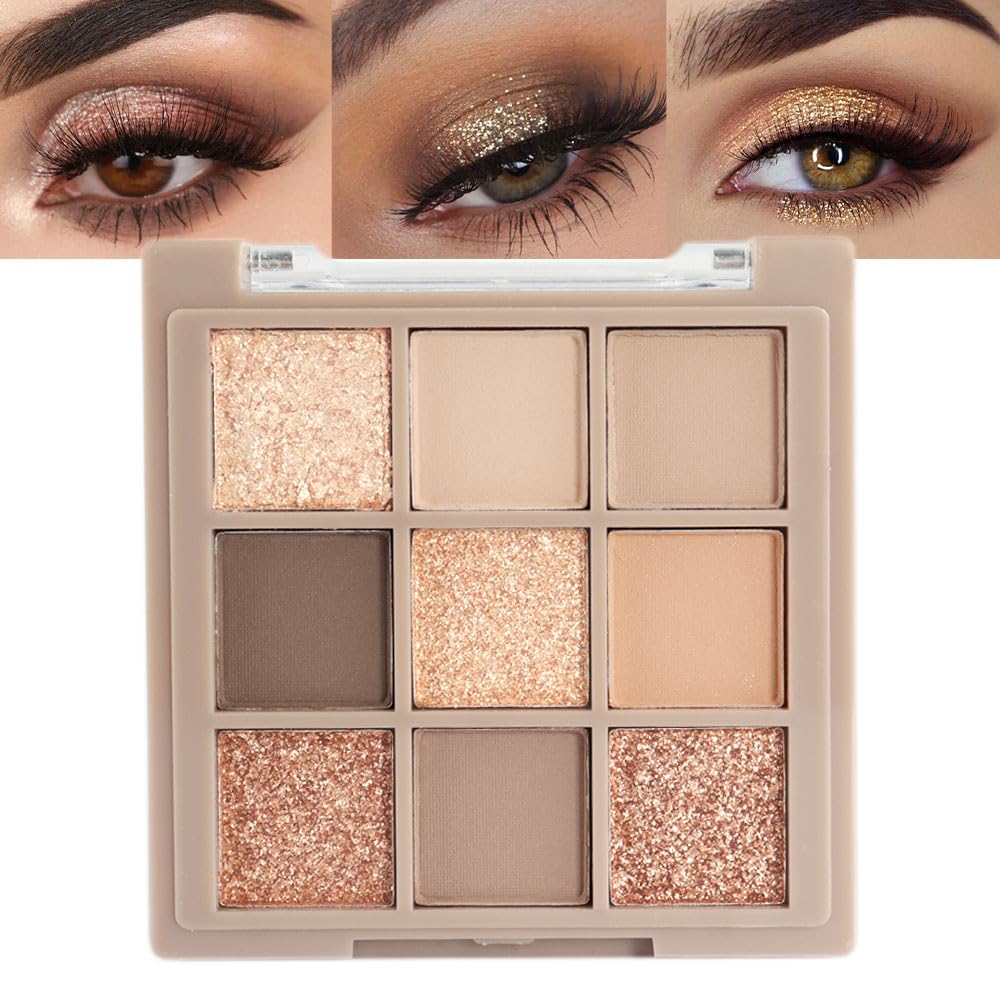 CAKAILA Eye Shadow Palette swatches show vibrant pigmentation for versatile looks.