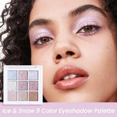 CAKAILA Eye Shadow Palette purple glitter for glam evenings