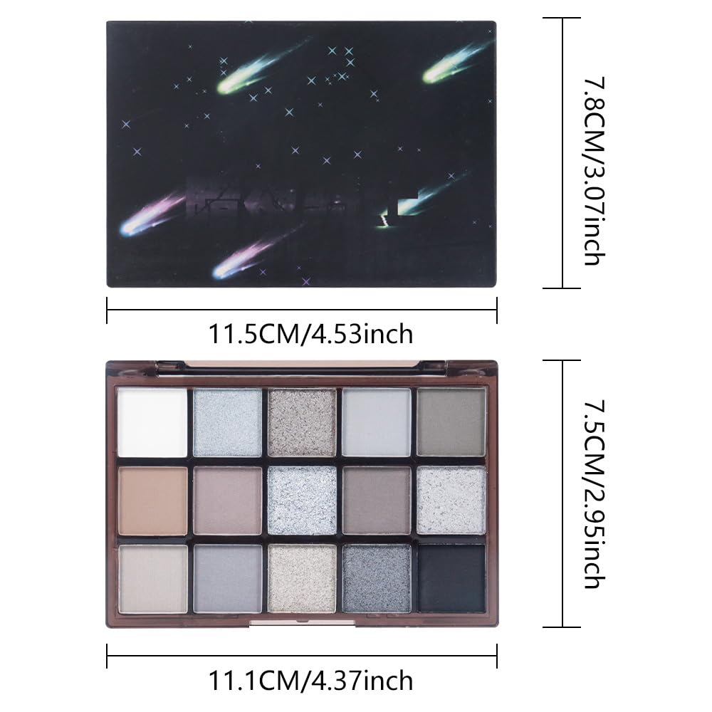 CAKAILA Variedad de sombras para difuminar y definir con precisión.