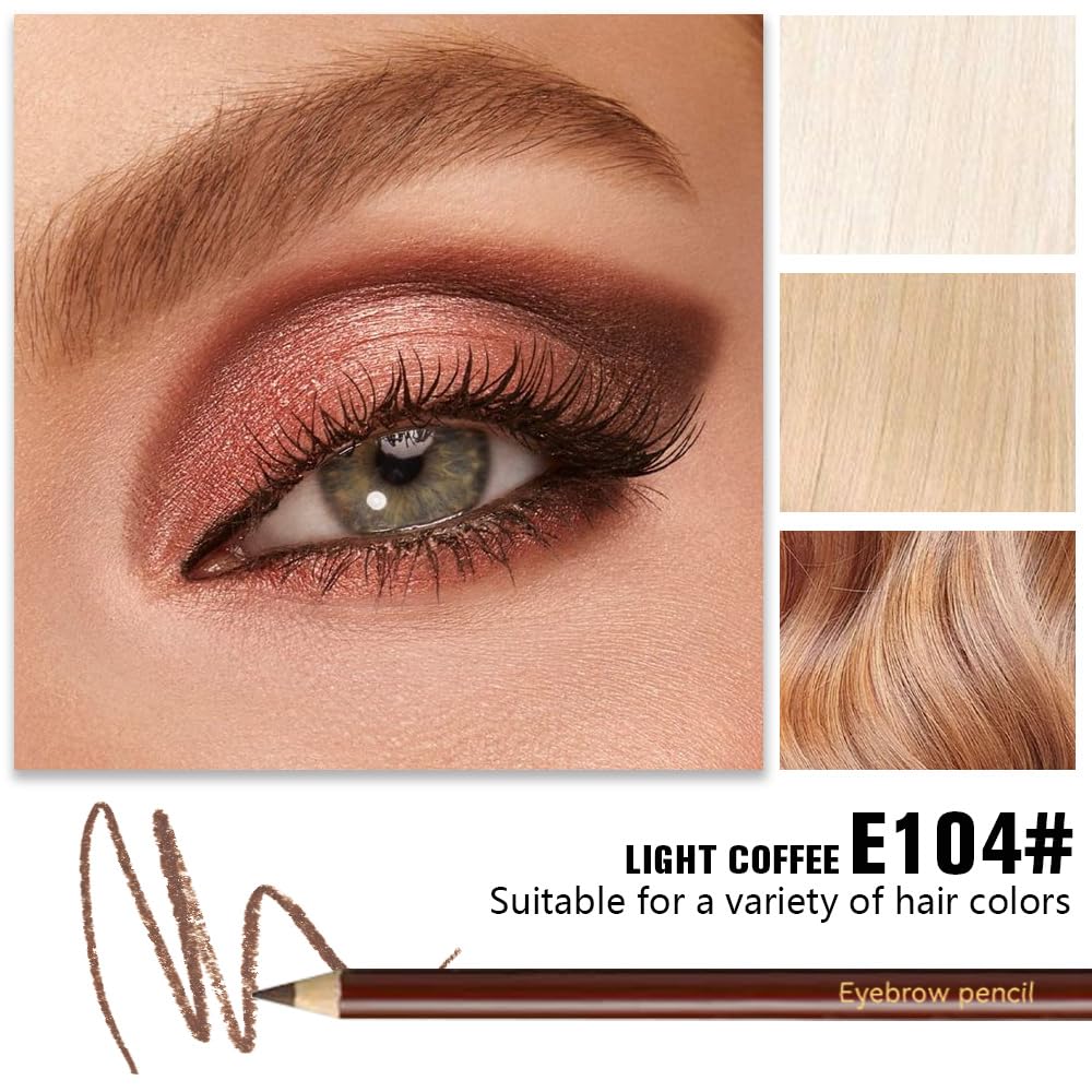 CAKAILA waterproof long-lasting brow pencil protects color against sweat and rain.