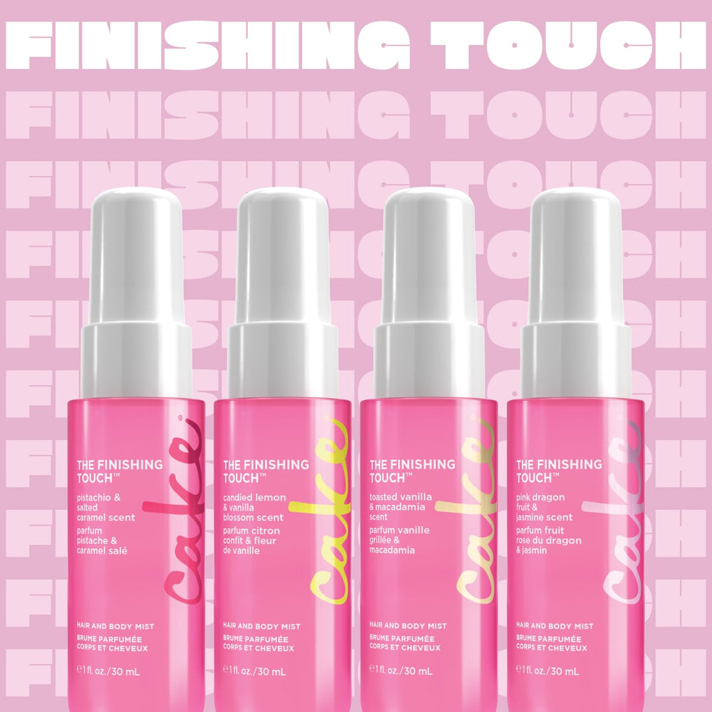 Cake Beauty Candied Lemon Vanilla Blossom mist front view with bright citrus floral notes