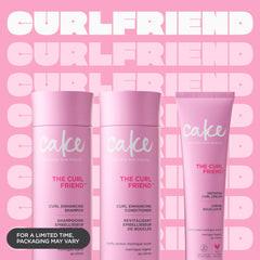 Cake Beauty Curl Friend defining cream tube for glossy, moisturized curls.