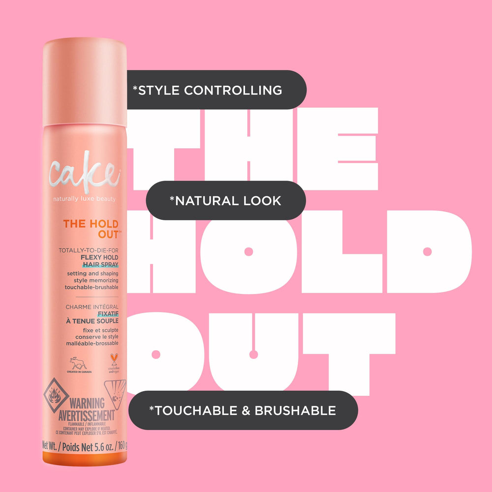 Cake Beauty Hold Out: ingredientes naturales sin parabenos para cabello suave